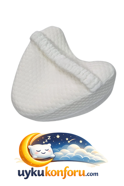 Ortopedik Yan Yatış Bacak Arası Yastığı (Lastikli)