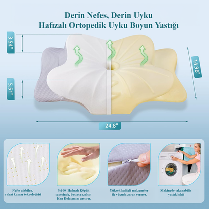 Hafızalı Ağrı Giderici Ortopedik Yastık